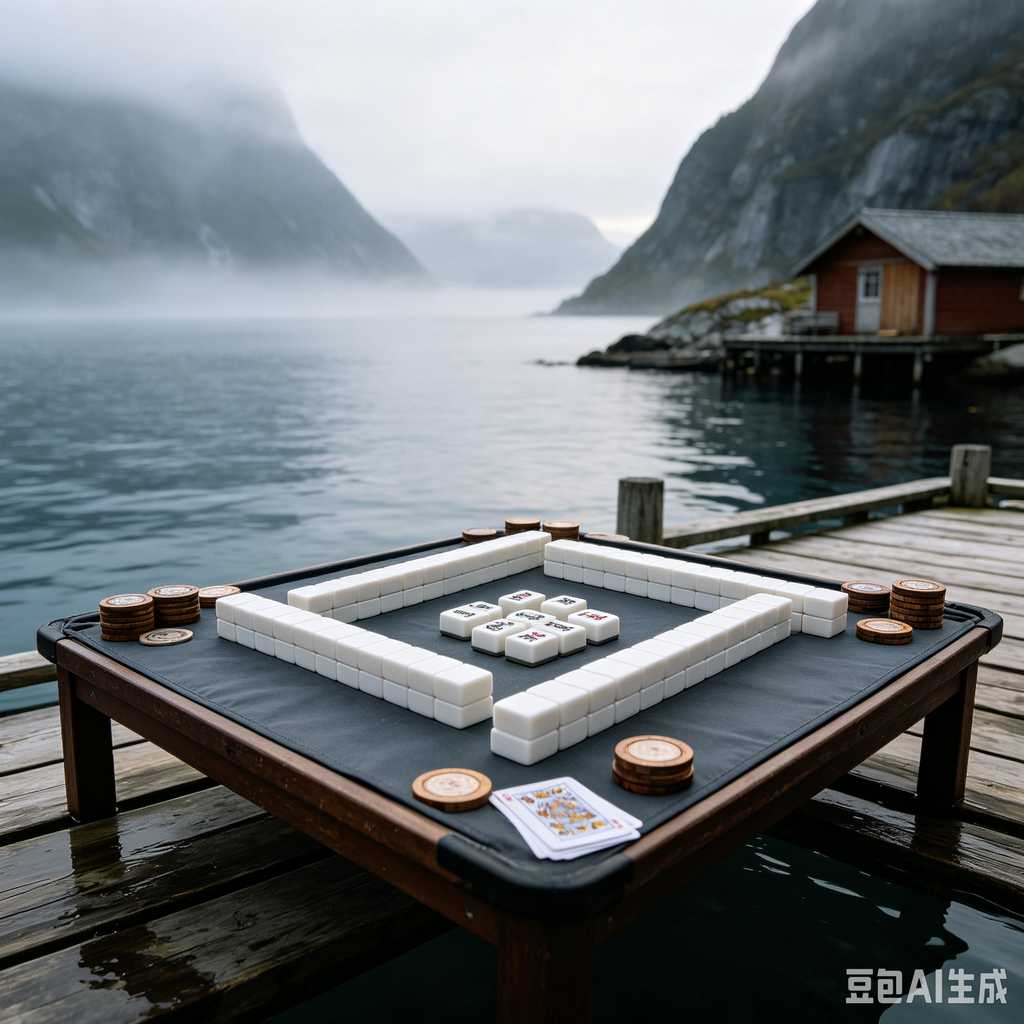 trendy color mahjong set