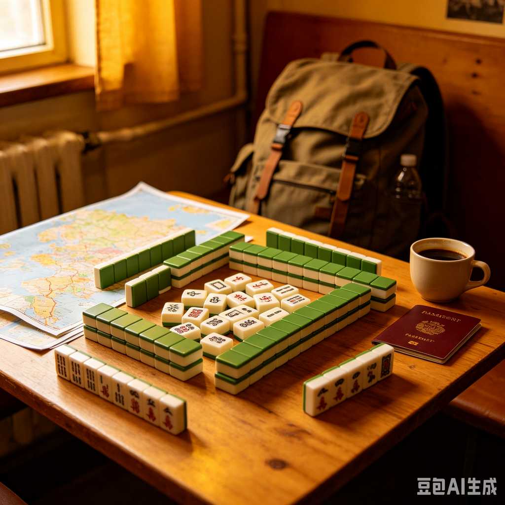hand carved mahjong tiles