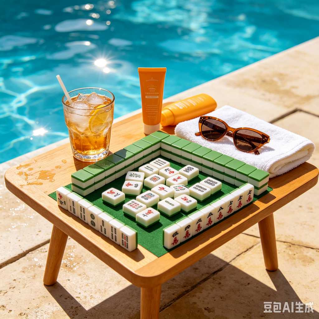 entertainment mahjong set