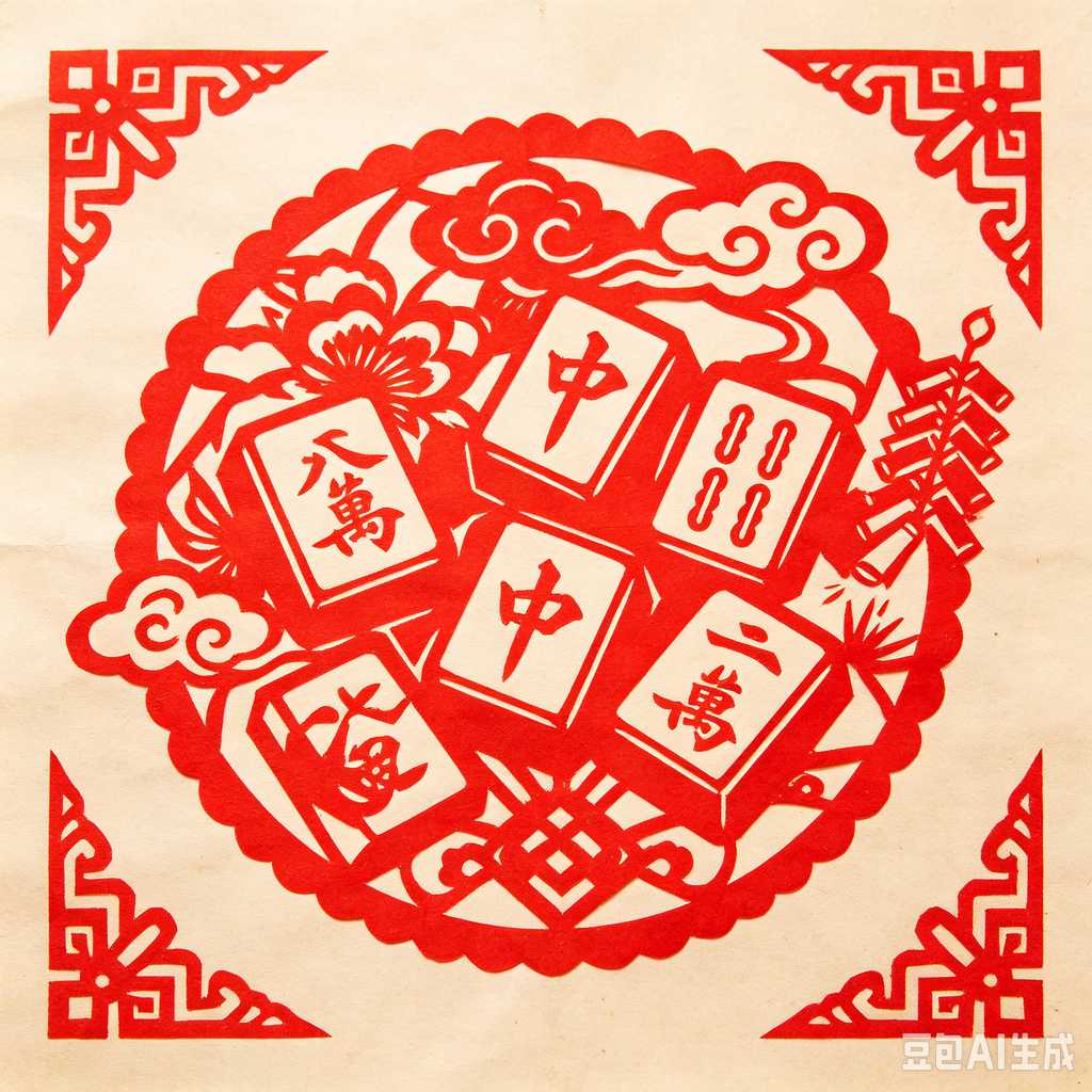 hand carving mahjong tiles